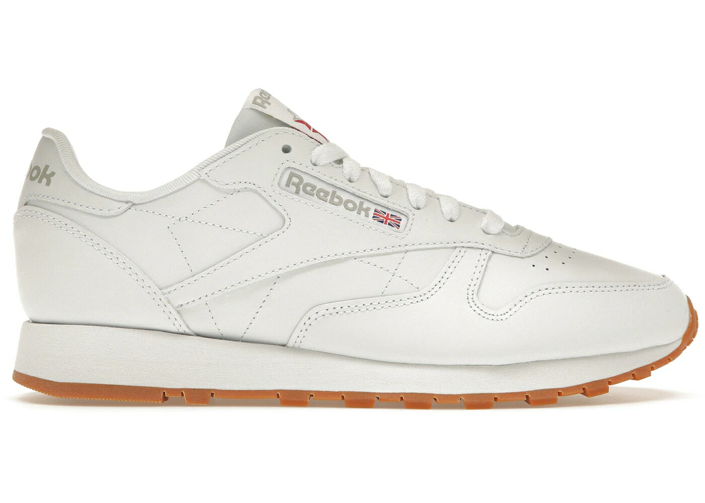 リーボック クラシック レザー 白色 ホワイト ピュア 灰色 グレー スニーカー メンズ REEBOK CLASSIC LEATHER FOOTWEAR WHITE GUM / FTWR WHITE PURE GREY 3 REEBOK