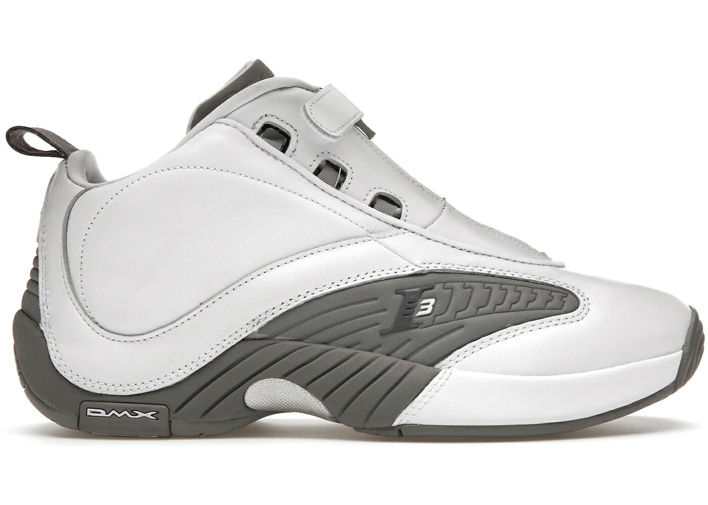 リーボック 白色 ホワイト ソリッド 灰色 グレー スニーカー メンズ REEBOK ANSWER IV ONLY THE STRONG SURVIVE / FOOTWEAR WHITE MGH SOLID GREY
