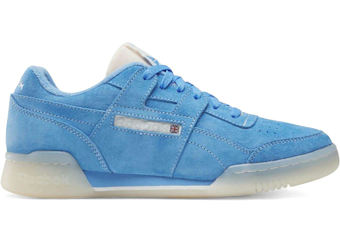 リーボック ワークアウト スニーカー メンズ REEBOK WORKOUT PLUS PERIBLUE CHALK / PERIBLUE CHALK ALABASTER｜スニケス
