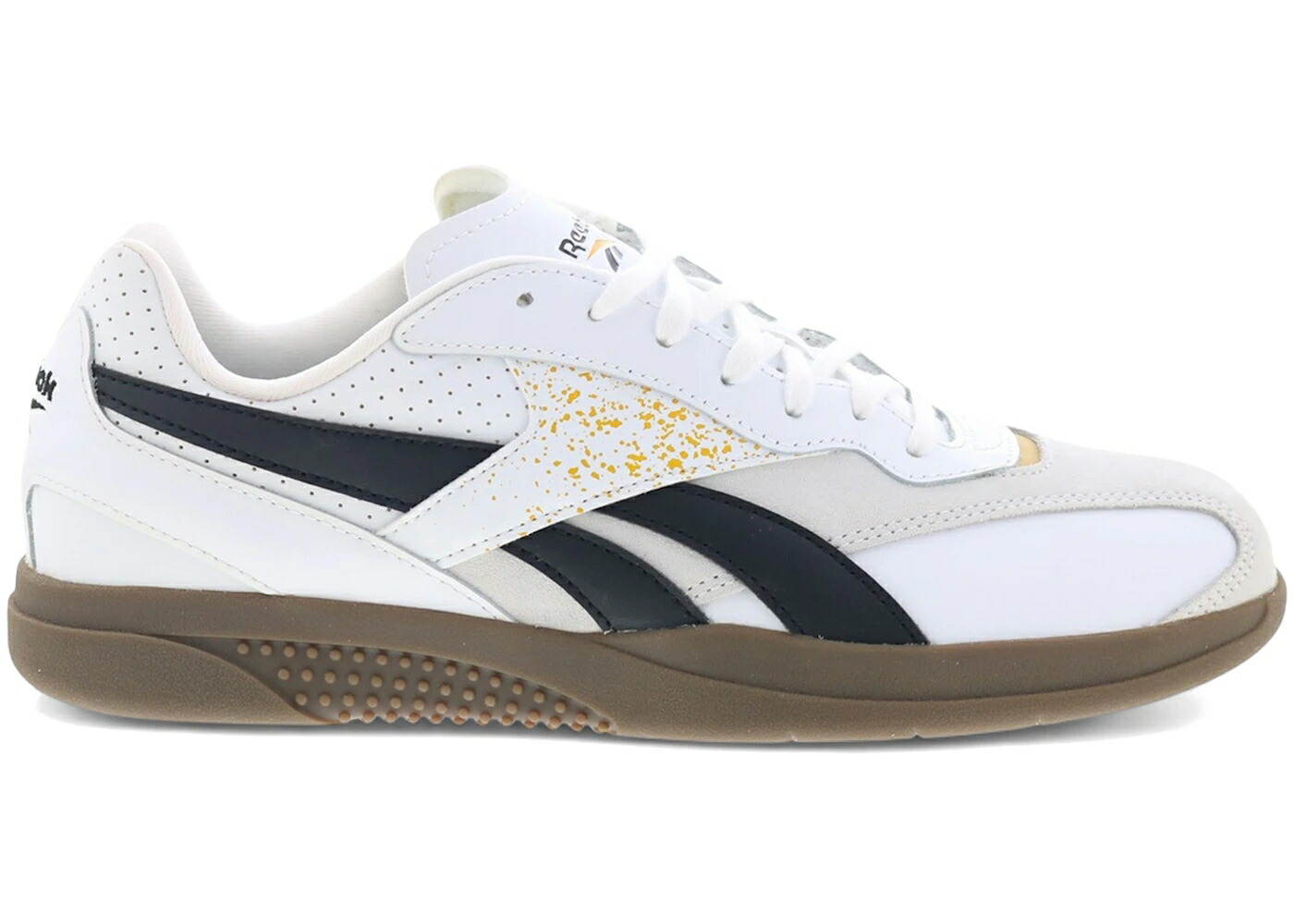 リーボック ストリート 白色 ホワイト 黒色 ブラック スニーカー メンズ REEBOK HAMMER STREET WHITE BLACK GUM / WHITE BLACK GUM