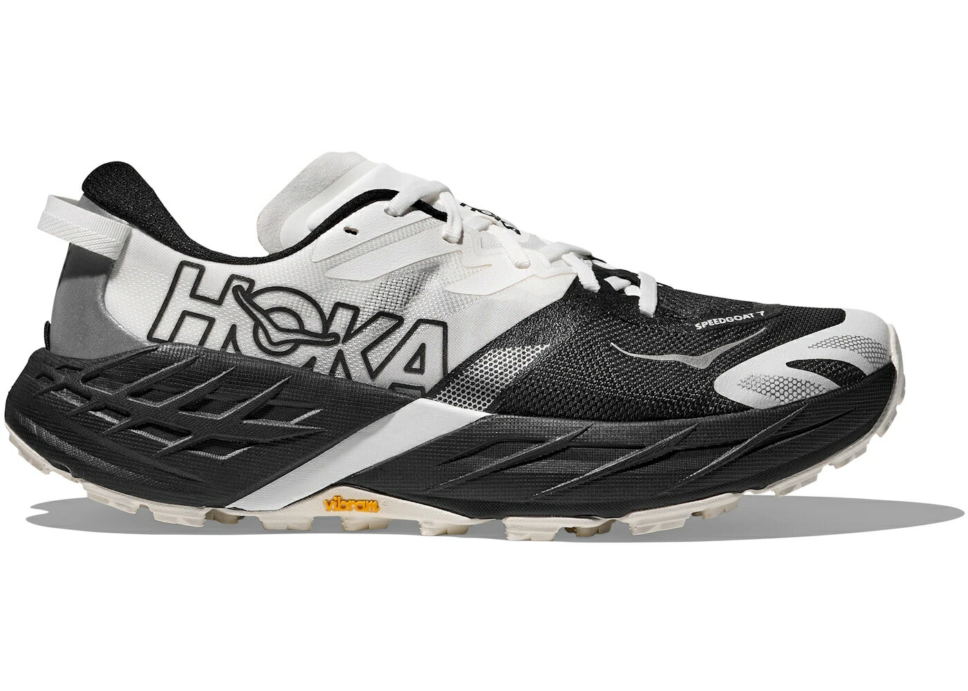 ホカオネオネ 黒いこと 黒いこと 白いこと 白いこと WOMEN\u0027S スニーカー レディース HOKA ONE ONE HOKA ONE SPEEDGOAT 7 BLACK WHITE (WOMEN\u0027S) / BLACK WHITE