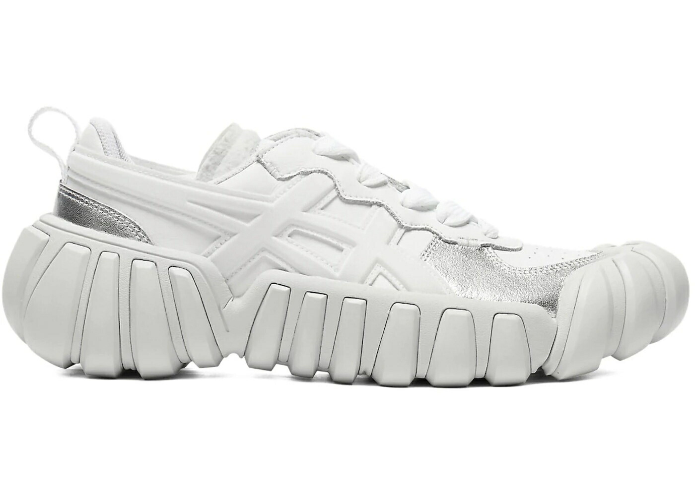 白いこと 白いこと しろがね色 しろがね色 オニツカタイガー スニーカー メンズ ONITSUKA TIGER ONITSUKA TIGER DENTIGRE LS WHITE METALLIC SILVER / WHITE WHITE 靴-メンズ靴