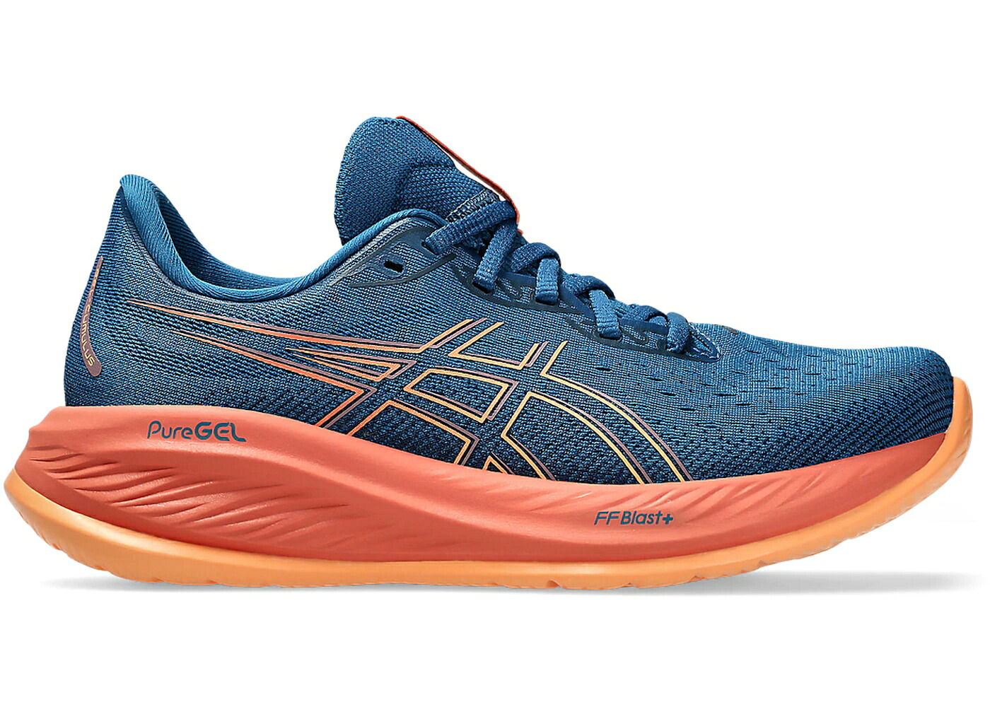 アシックス 紺色 ネイビー 橙 オレンジ WOMEN'S スニーカー レディース ASICS GEL-CUMULUS 26 RICH NAVY FADED ORANGE (WOMEN'S) / RICH NAVY FADED ORANGE｜スニケス
