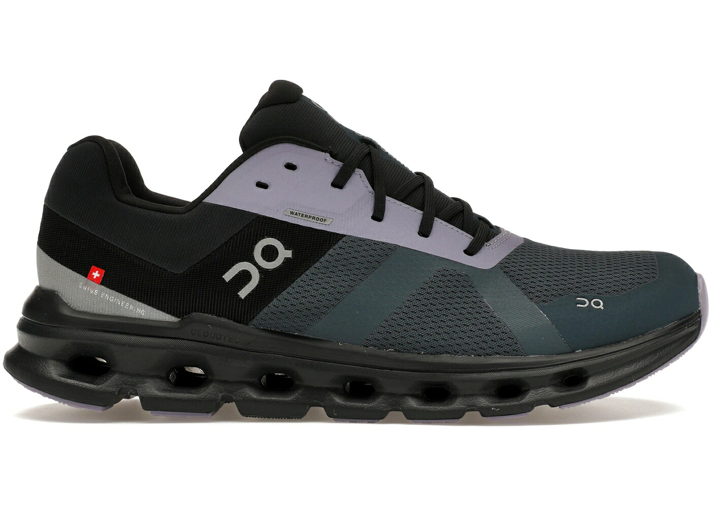 オン 黒いこと 黒いこと スニーカー メンズ ON RUNNING CLOUDRUNNER WATERPROOF STONE BLACK / STONE BLACK