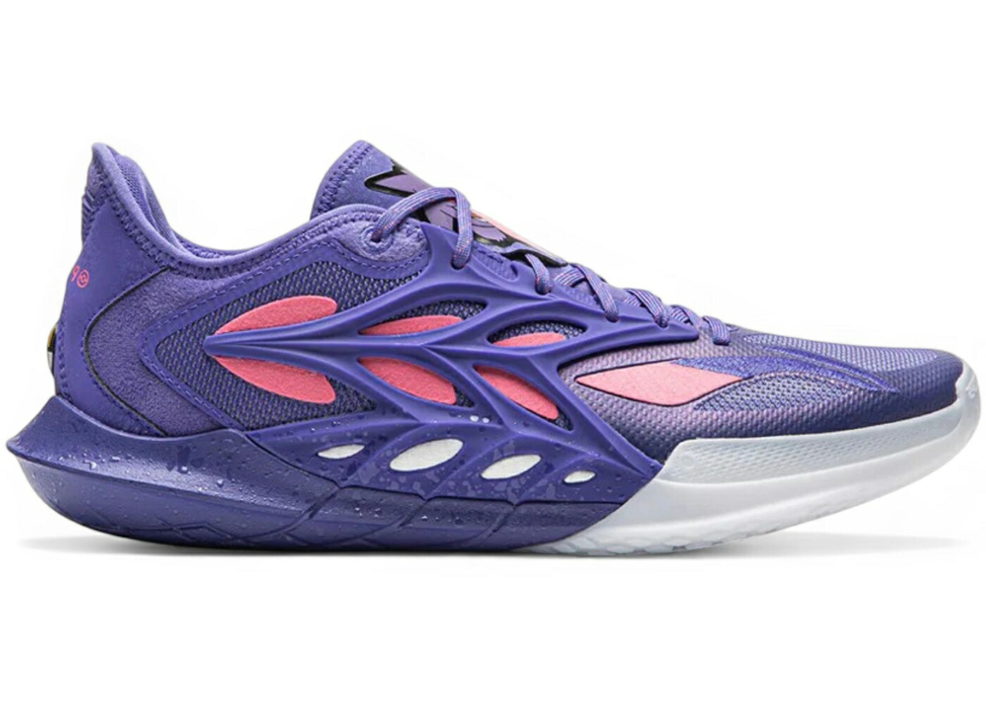リーニン 素早さ サクラ色 アクア 橙 オレンジ色 スニーカー メンズ LI-NING SPEED 12 POK MON GENGAR / PINK AQUA ORANGE