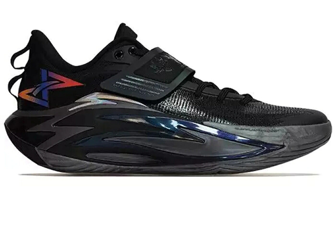 ショック ウェーブ ウェイブ プロ 黒色 ブラック 青色 ブルー 橙 オレンジ スニーカー メンズ ANTA SHOCK WAVE 7 PRO A-SHOCK X DARK MATTER / BLACK BLUE ORANGE|スニケス