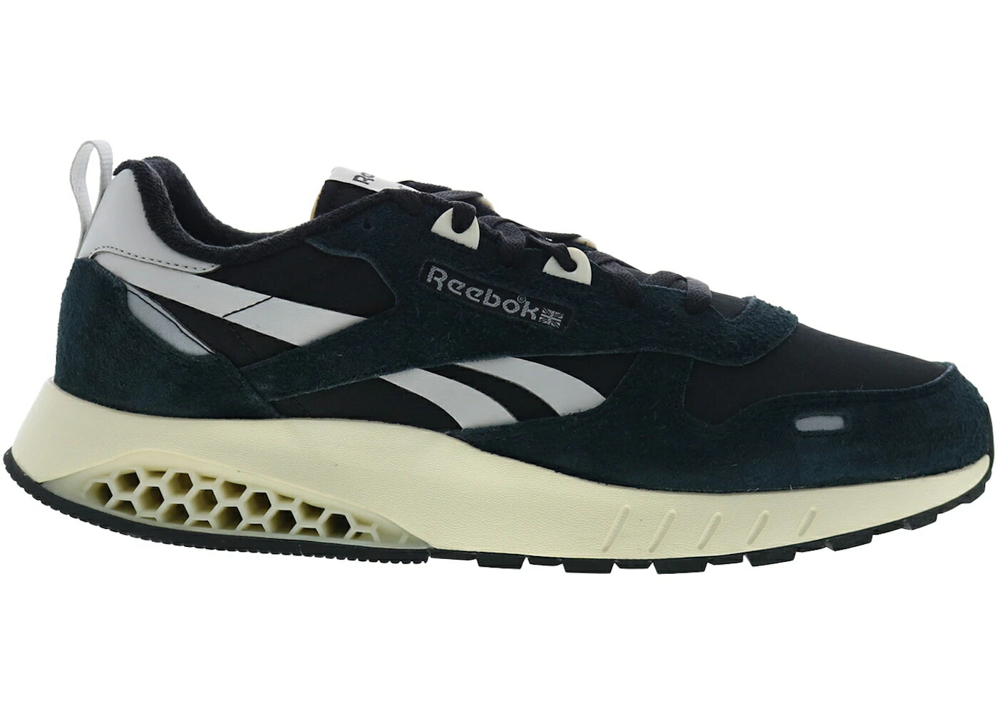 リーボック クラシック レザー 黒色 ブラック コア スニーカー メンズ REEBOK CLASSIC LEATHER HEXALITE BLACK STEELY FOG / CORE BLACK STEELY FOG ALABASTER