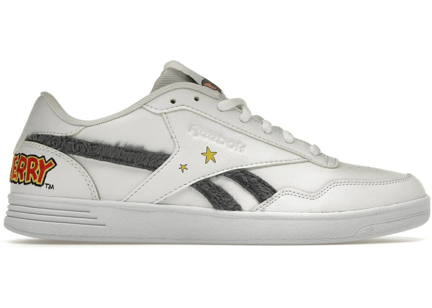 リーボック クラブ 白色 ホワイト 灰色 グレー 黄色 イエロー スニーカー メンズ REEBOK CLUB MEMT TOM AND JERRY / WHITE COLD GREY BRIGHT YELLOW