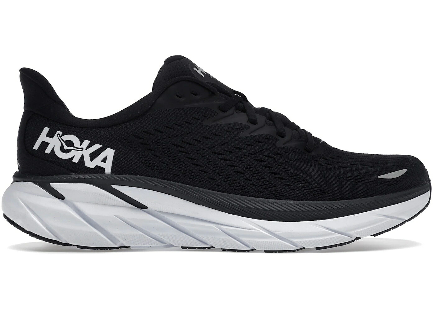 ホカオネオネ 黒いこと 黒いこと 白いこと 白いこと スニーカー メンズ HOKA ONE ONE HOKA ONE CLIFTON 8 BLACK WHITE / BLACK WHITE