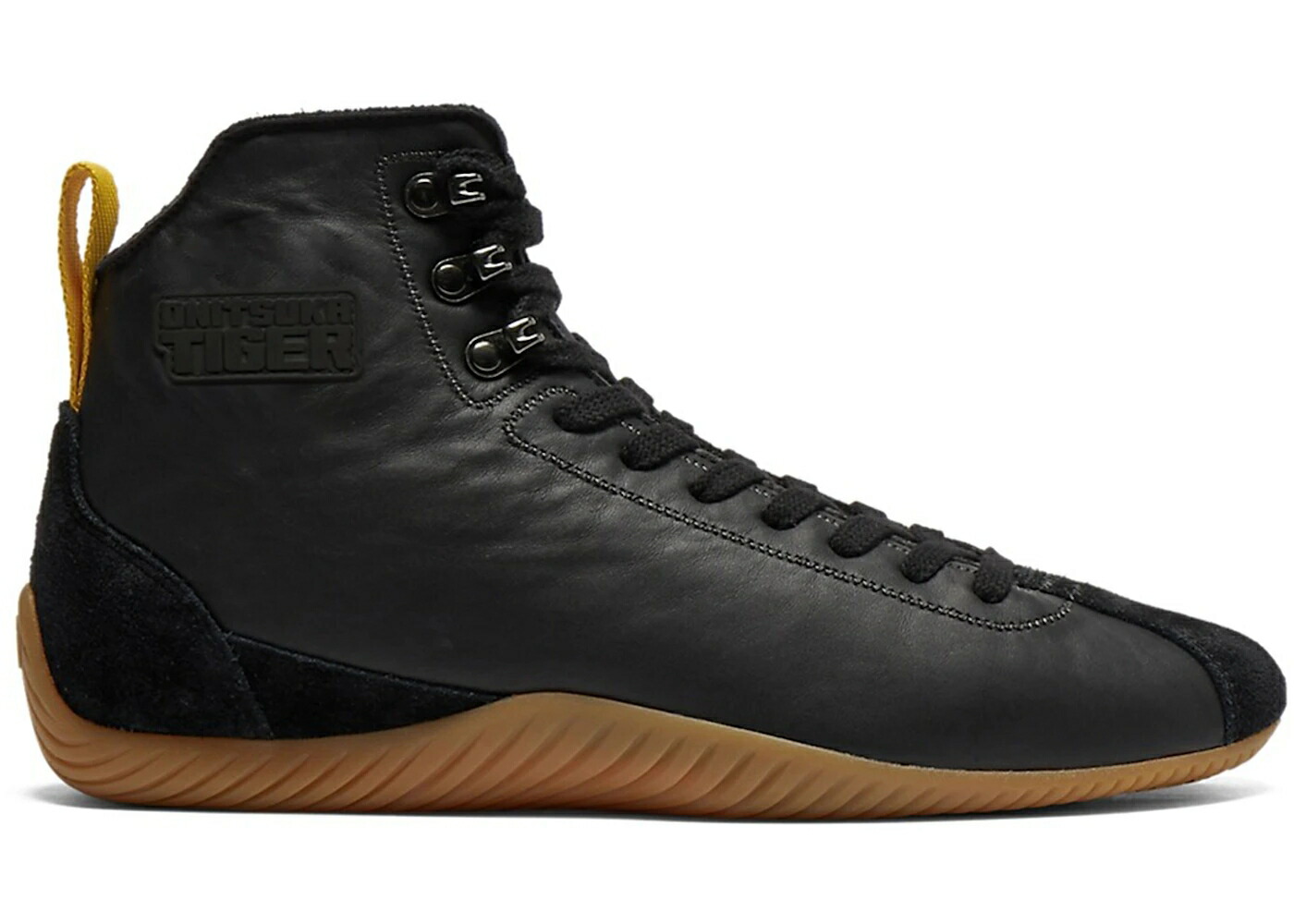 黒いこと 黒いこと オニツカタイガー スニーカー メンズ ONITSUKA TIGER ONITSUKA TIGER WRESTLIA MT BLACK GUM / BLACK BLACK