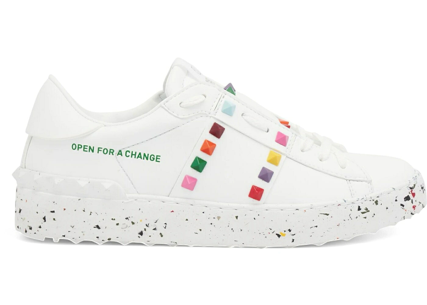 ヴァレンティノ 白いこと 白いこと WOMEN\u0027S スニーカー レディース VALENTINO GARAVANI ROCKSTUD SNEAKERS OPEN FOR A CHANGE (WOMEN\u0027S) / WHITE