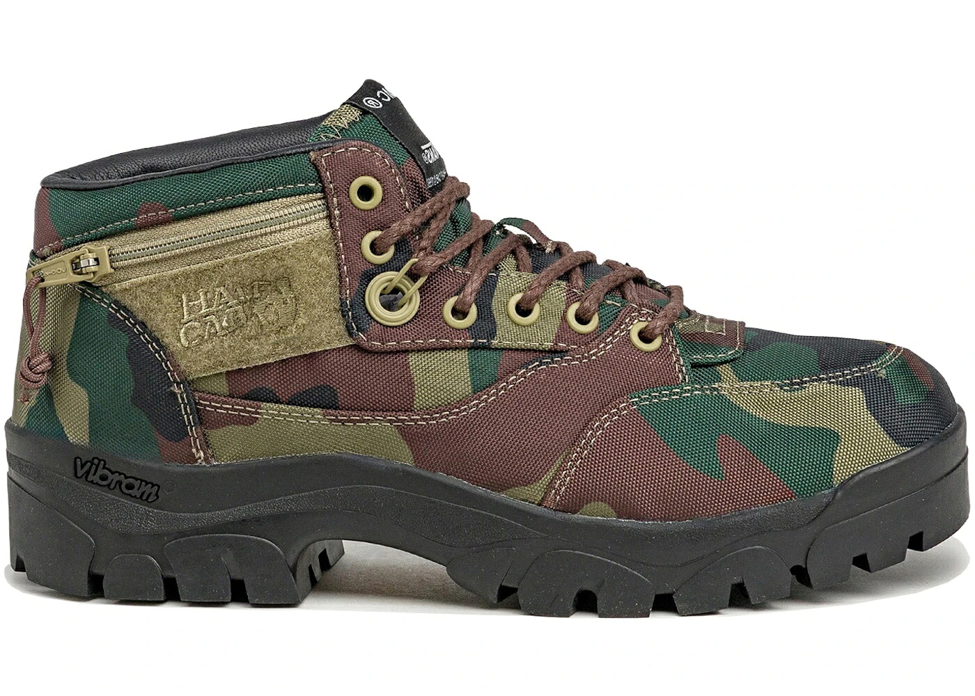 ヴァンズ バンズ 二分の一 ブーツ ウッドランド 間鴨柄 ハーフキャブ スニーカー メンズ VANS OTW HALF CAB SP BOOT OAMC WOODLAND CAMO / WOODLAND CAMO