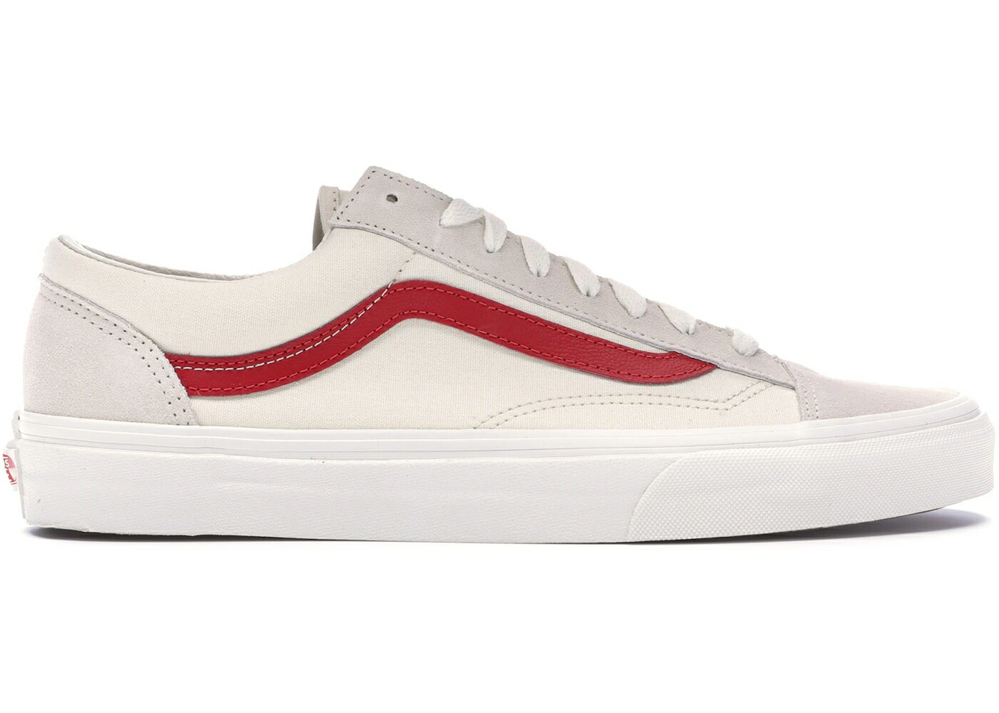 ヴァンズ バンズ 赤 赤いこと スニーカー メンズ VANS STYLE 36 MARSHMALLOW RACING RED / MARSHMALLOW RACING RED