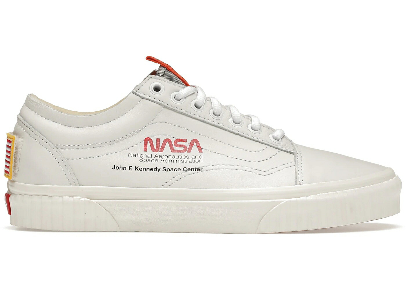 ヴァンズ バンズ 白いこと 白いこと 年寄りの学院 スニーカー メンズ VANS OLD SKOOL NASA SPACE VOYAGER TRUE WHITE / TRUE WHITE