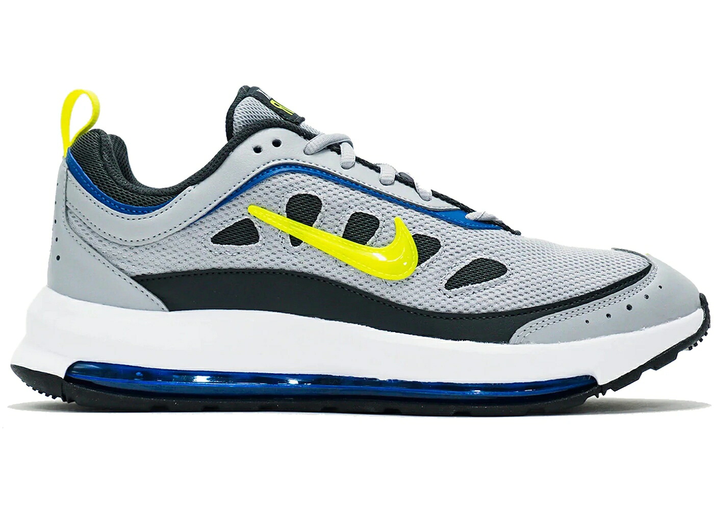 ナイキ マックス 灰色 グレー 青色 ブルー ヘザー エアマックス スニーカー メンズ NIKE AIR MAX AP WOLF GREY LEMON VENOM / WOLF GREY ATLANTIC BLUE HEATHER|スニケス