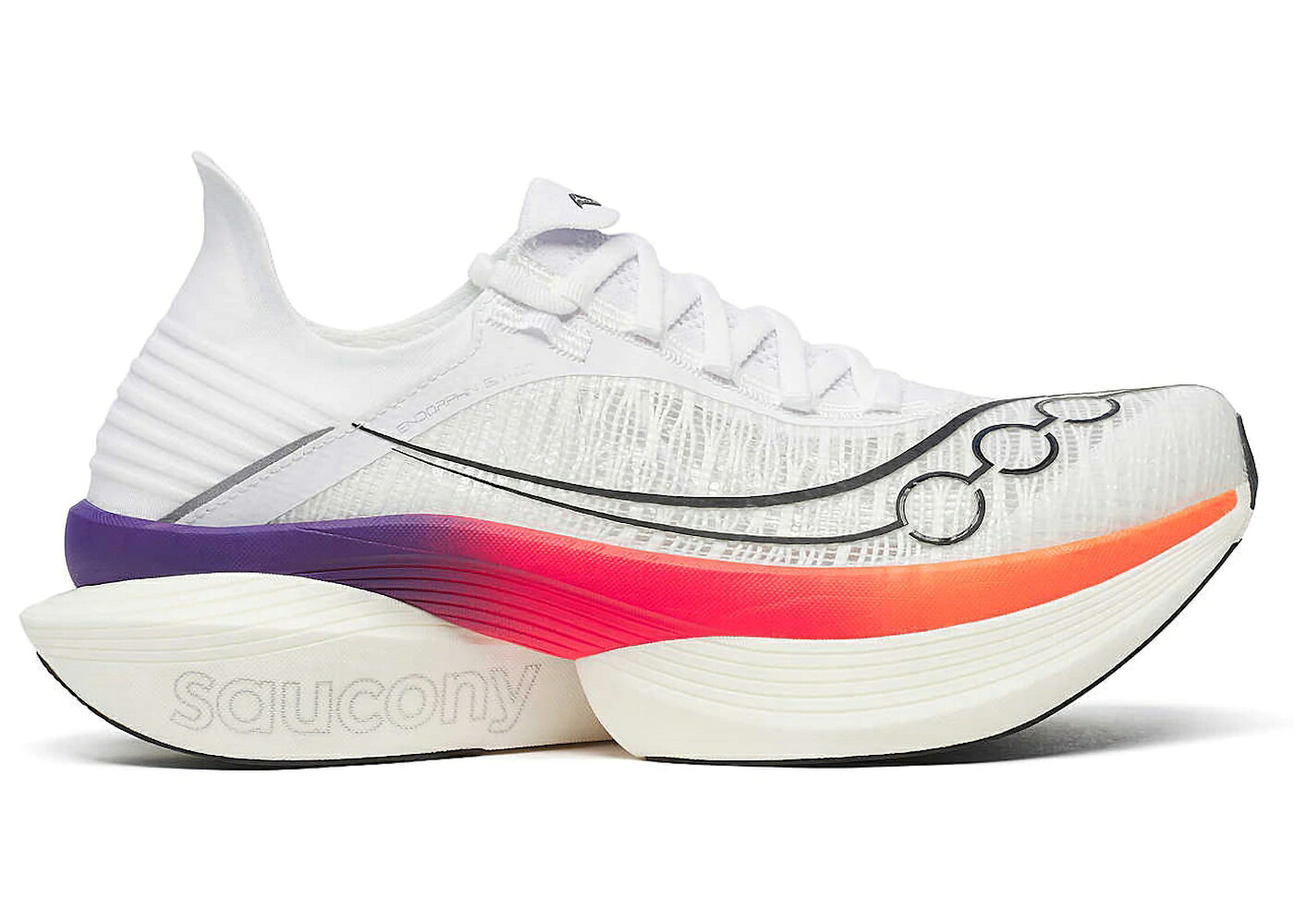 サッカニー エリート 白いこと 白いこと スニーカー メンズ SAUCONY ENDORPHIN ELITE 2 WHITE VIZIRED / WHITE VIZIRED 靴-スニーカー-メンズ靴