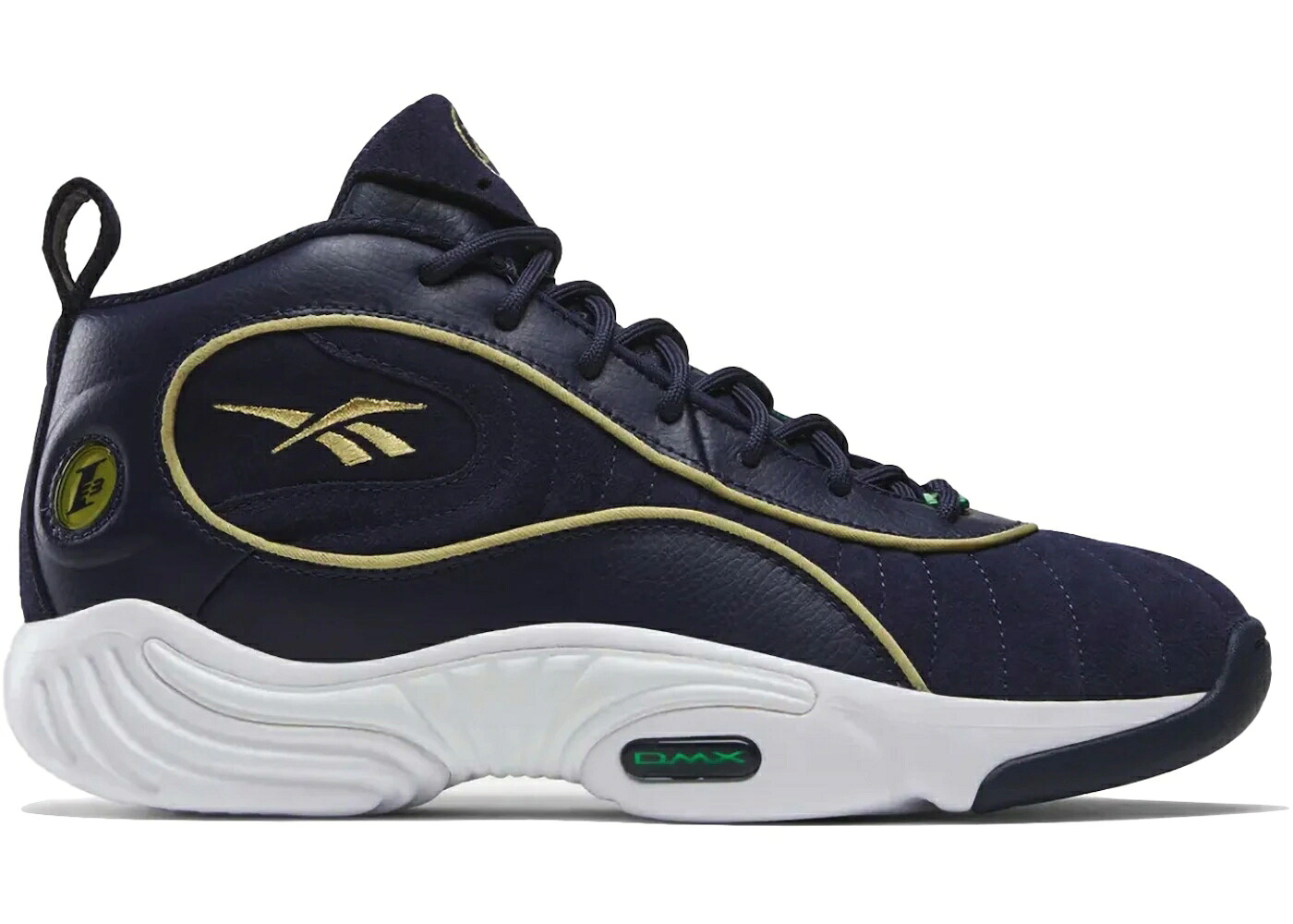 リーボック 紺色 ネイビー 白色 ホワイト ゴールド スニーカー メンズ REEBOK ANSWER III VECTOR NAVY WHITE / VECTOR NAVY WHITE METALLIC GOLD