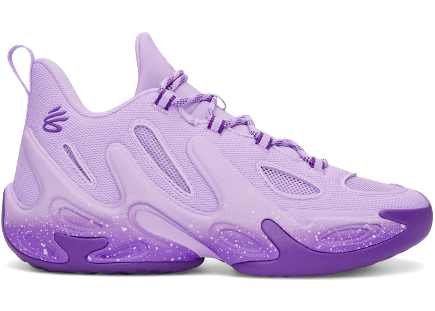 カリー サーティーン 紫 パープル アンダーアーマー ジュニア キッズ UNDER ARMOUR UNDER ARMOUR CURRY 13 LENNY (GS) / PURPLE CREST PURPLE POP ベビー マタニティ スニーカー｜スニケス
