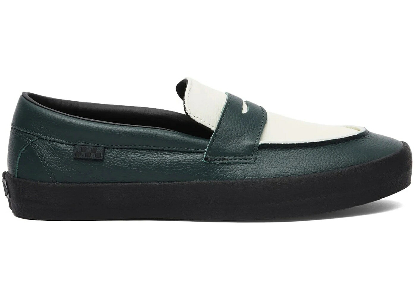 ヴァンズ バンズ 滑る 置き目毛皮 スニーカー フォレスト スニーカー メンズ VANS SKATE LOAFER DARK FOREST / DARK FOREST