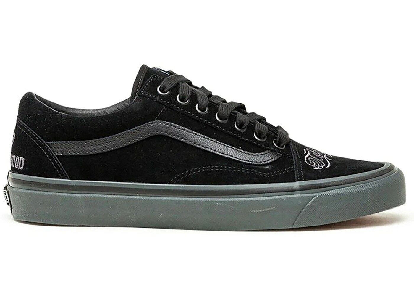ヴァンズ バンズ 黒色 ブラック オールドスクール MR. スニーカー メンズ VANS OLD SKOOL 36 DX NBHD X CARTOON / BLACK