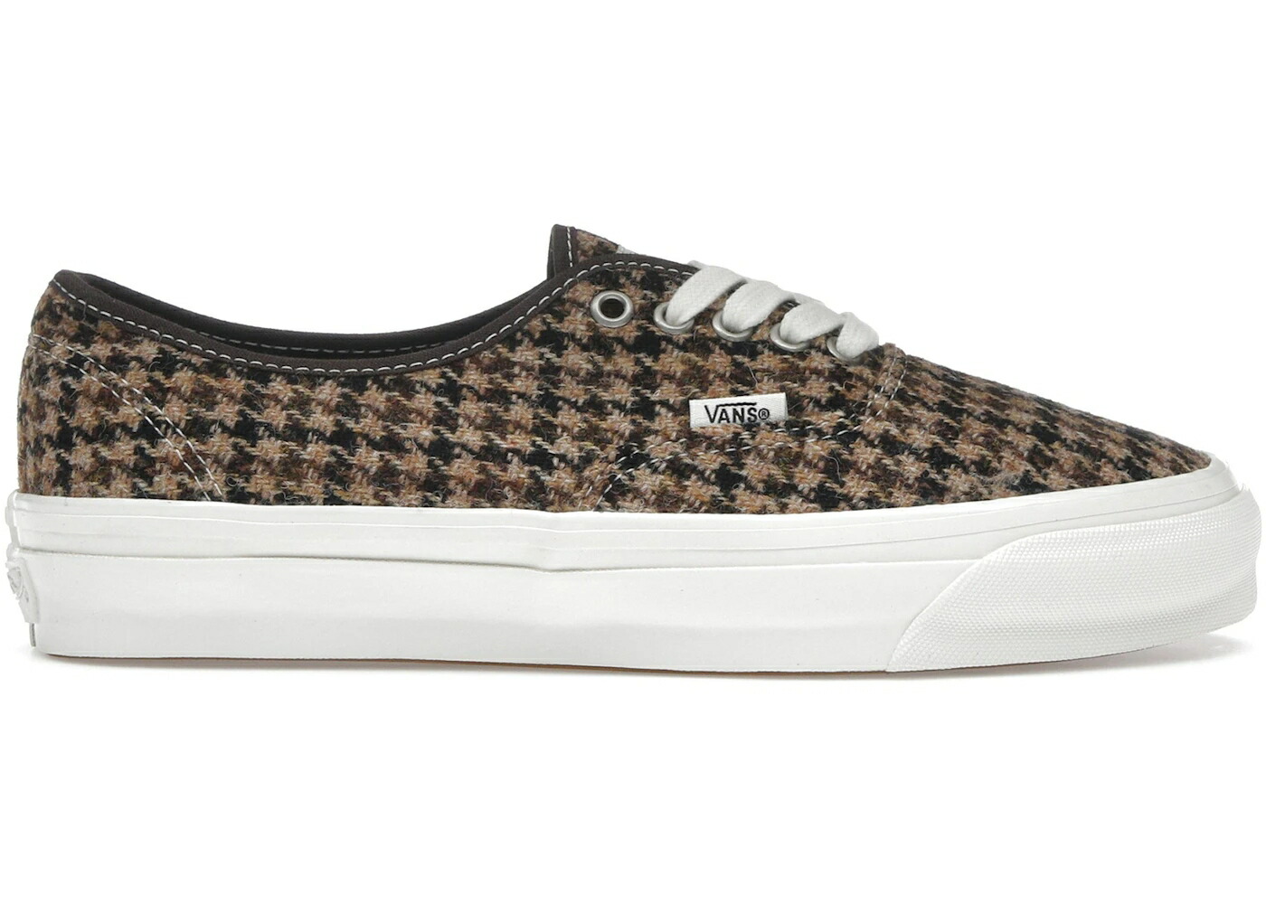 ヴァンズ バンズ 割り増し金 オーセンティック 赤銅色 赤銅色 スニーカー メンズ VANS PREMIUM AUTHENTIC HARRIS TWEED BROWN /