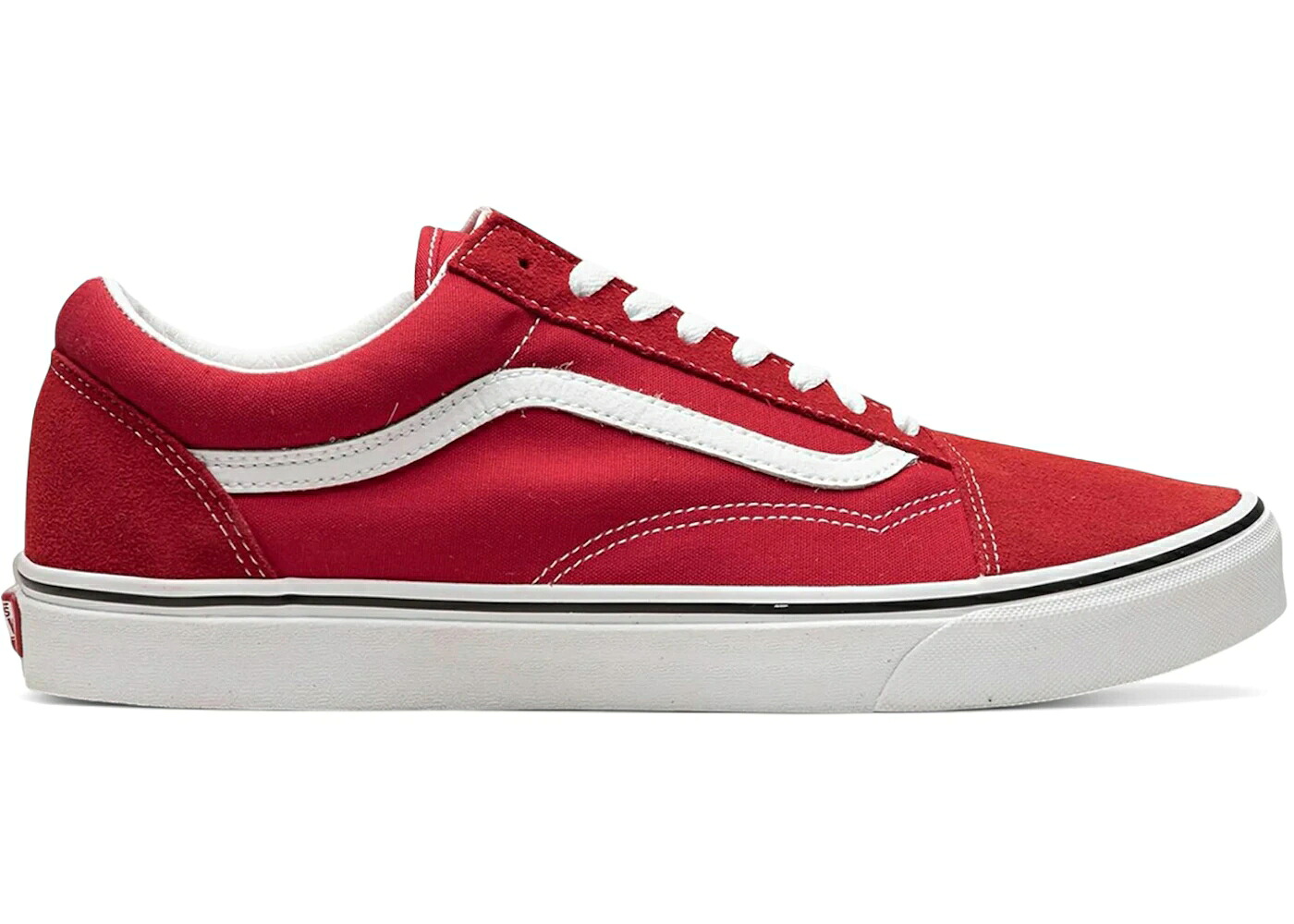ヴァンズ バンズ 赤 レッド 白色 ホワイト オールドスクール スニーカー メンズ VANS OLD SKOOL RACING RED / RACING RED TRUE WHITE