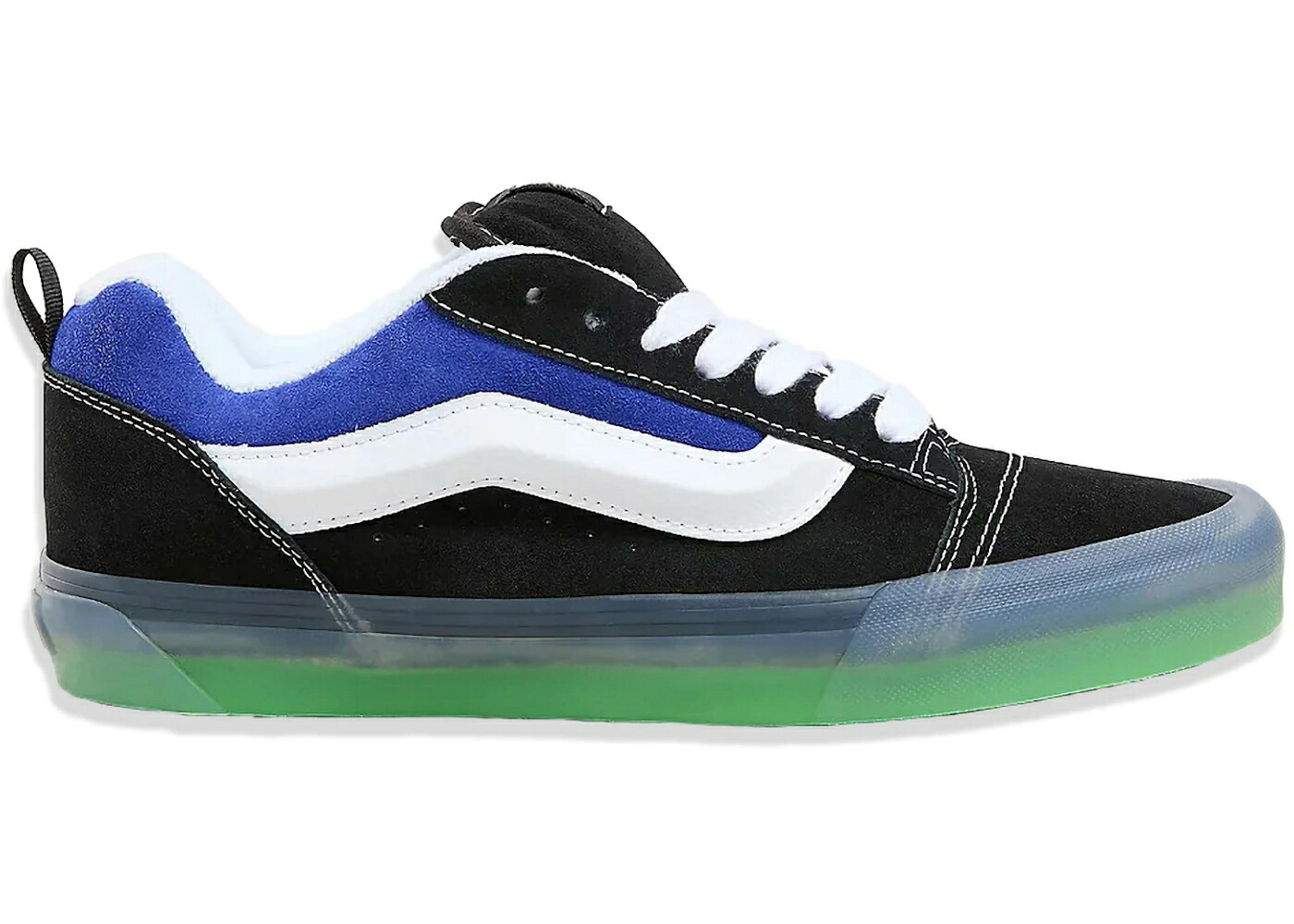 ヴァンズ バンズ 黒いこと 黒いこと 青味 青み スニーカー メンズ VANS KNU SKOOL BLACK BLUE / BLACK BLUE