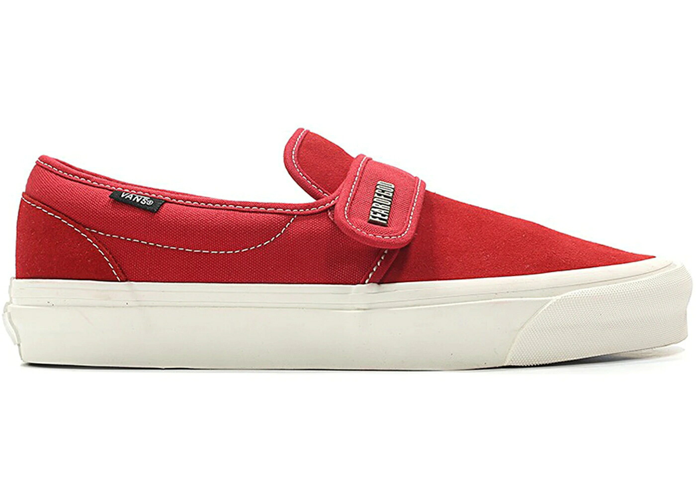 ヴァンズ バンズ スリッポン 赤 レッド スエード スウェード フィアーオブゴッド スニーカー メンズ VANS SLIP-ON 47 V DX FEAR OF GOD RED / RED SUEDE 56,100円