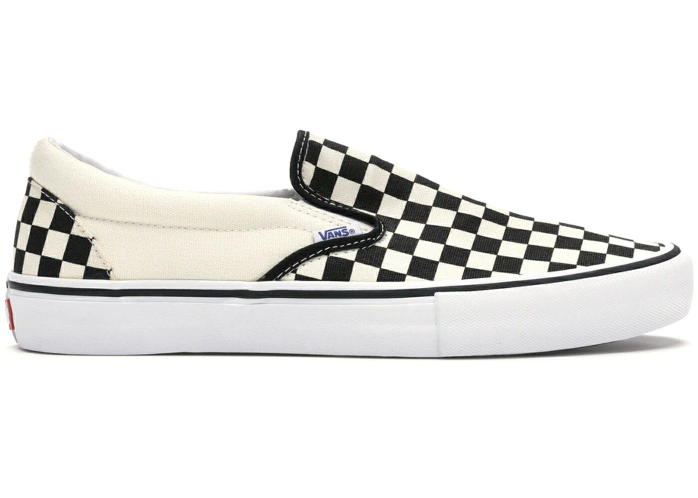 ヴァンズ バンズ スリッポン プロ 黒色 ブラック 白色 ホワイト スニーカー メンズ VANS SLIP-ON PRO CHECKERBOARD BLACK WHITE / BLACK WHITE 26,000円