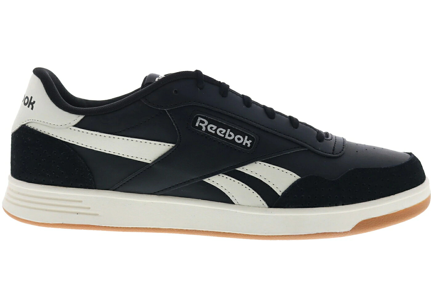 リーボック 厚地の外套 黒いこと 黒いこと 中核グループ スニーカー メンズ REEBOK COURT ADVANCE BLACK CHALK / CORE BLACK CHALK CORE BLACK