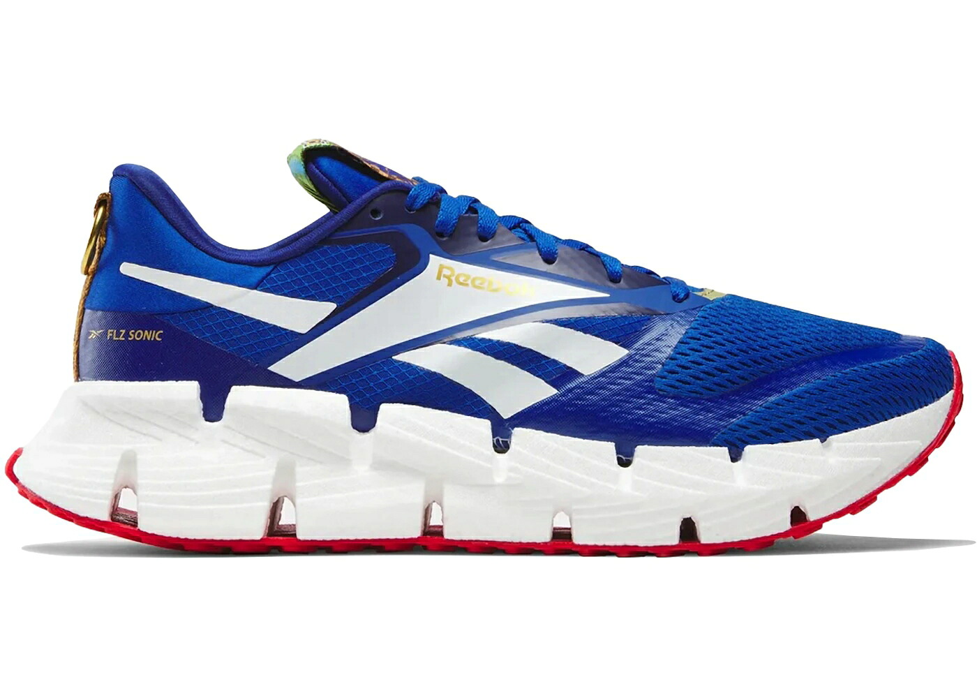 リーボック 青色 ブルー 白色 ホワイト 赤 レッド スニーカー メンズ REEBOK FLOATZIG 1 SONIC THE HEDGEHOG 3 / BLUE WHITE RED｜スニケス