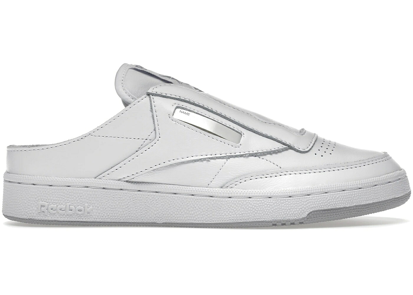 リーボック クラブ 白色 ホワイト スニーカー メンズ REEBOK CLUB C LACELESS MULE BEAMS WHITE / WHITE FOOTWEAR WHITE|スニケス