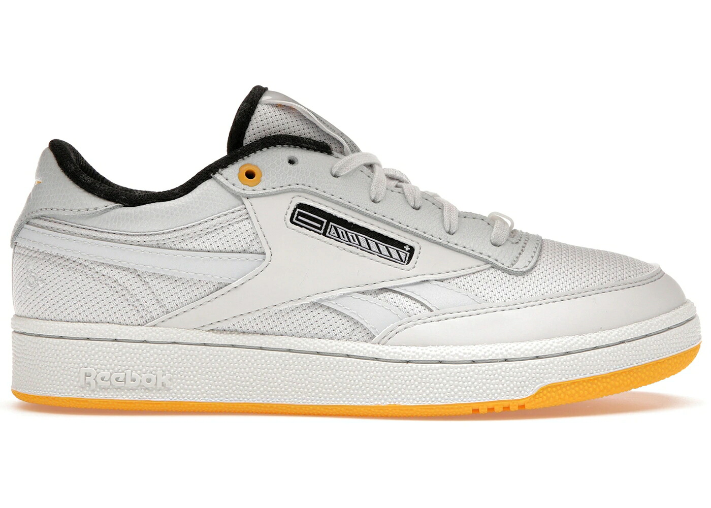リーボック クラブ 白色 ホワイト 銀色 シルバー スニーカー メンズ REEBOK CLUB C REVENGE JURASSIC WORLD / SPIRIT WHITE SILVER METALLIC｜スニケス