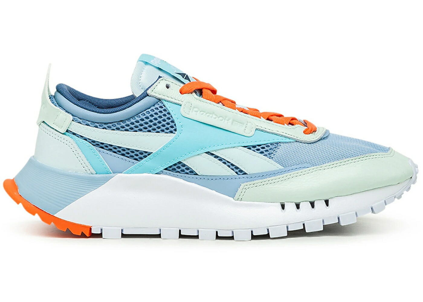 リーボック クラシック レザー レガシー 青色 ブルー アクア スニーカー メンズ REEBOK CLASSIC LEATHER LEGACY CHALK BLUE / CHALK BLUE DIGITAL GLOW AQUA