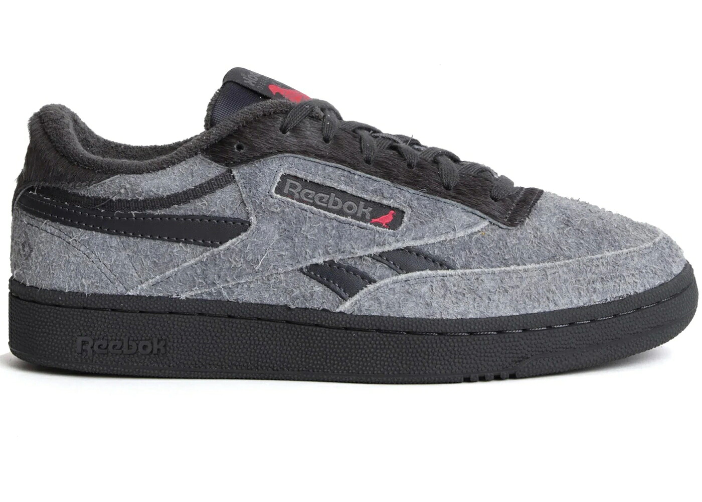 リーボック クラブ ステープル 灰色 グレー 黒色 ブラック スニーカー メンズ REEBOK CLUB C REVENGE STAPLE X DEAL / GREY BLACK｜スニケス