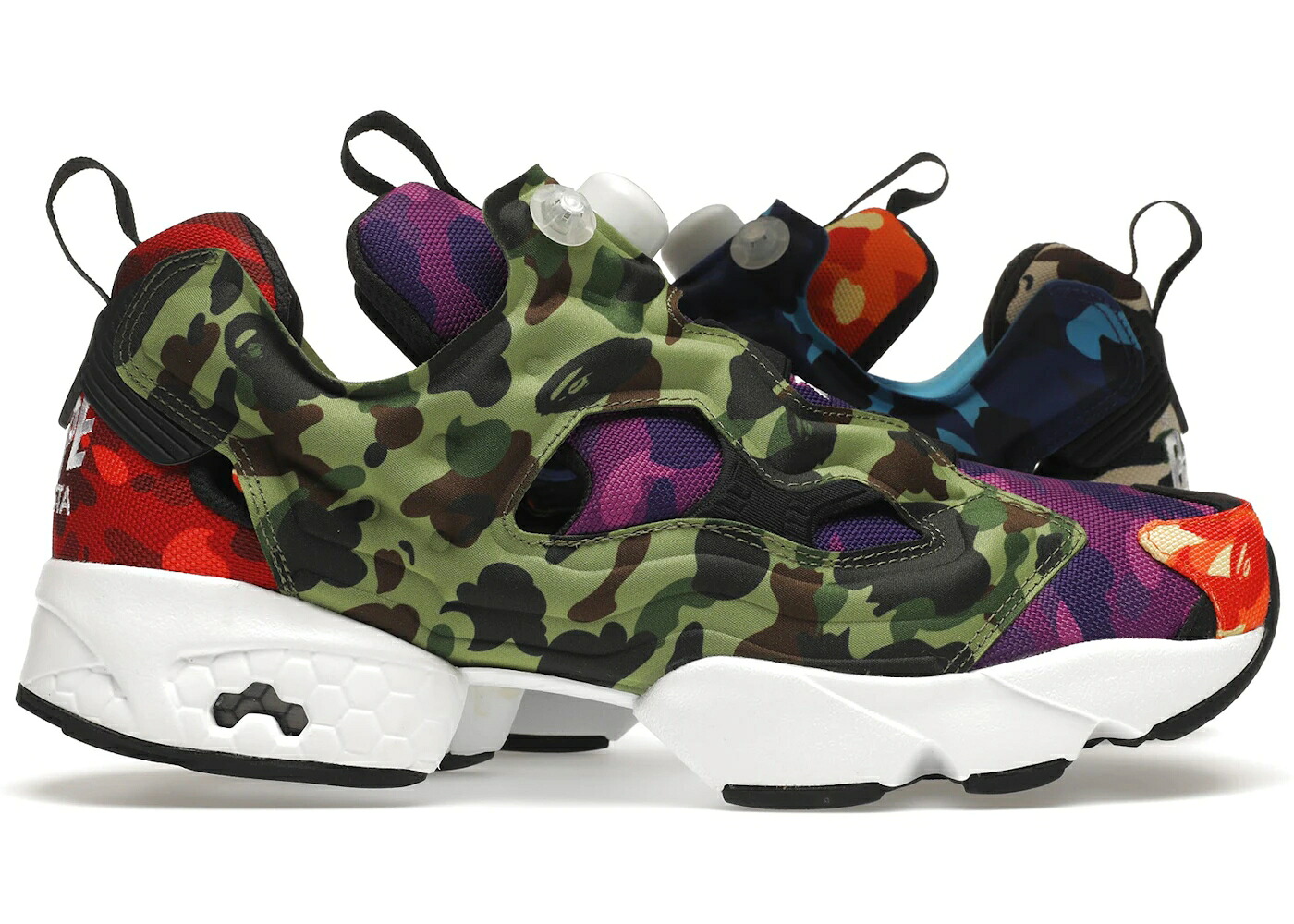 リーボック インスタポンプフューリー スニーカー メンズ REEBOK INSTAPUMP FURY BAPE MULTI-CAMO / MULTI COLOR MULTI COLOR