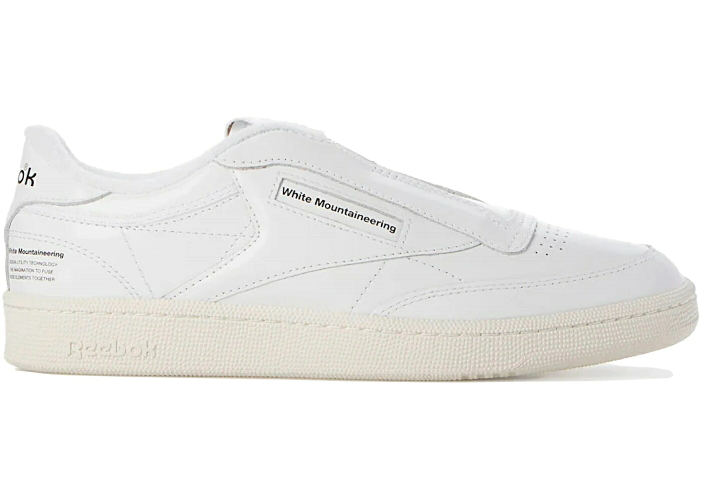 リーボック 野球クラブ ビンテージ ヴィンテージ 白いこと 白いこと 黒いこと 黒いこと スニーカー メンズ REEBOK CLUB C 85 VINTAGE WHITE MOUNTAINEERING / WHITE BLACK WHITE