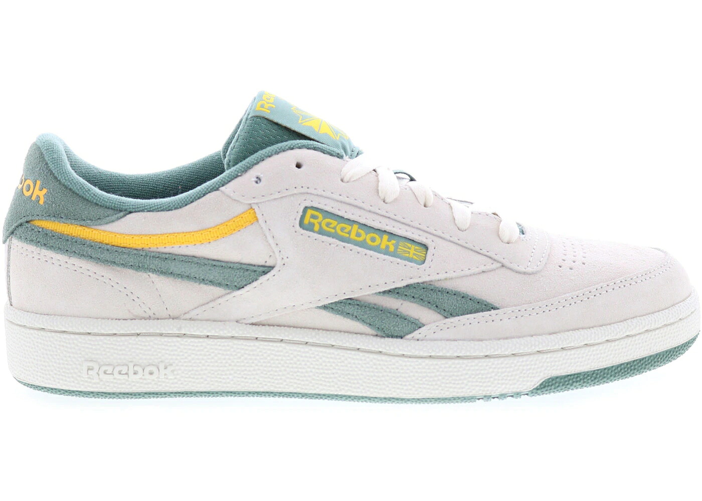リーボック 野球クラブ 緑 緑であること 古典派音楽 黄味がかった 黄み スニーカー メンズ REEBOK CLUB C REVENGE TREK GREEN CLASSIC YELLOW BONE / TREK GREEN CLASSIC YELLOW BONE 靴-スニーカー-メンズ靴