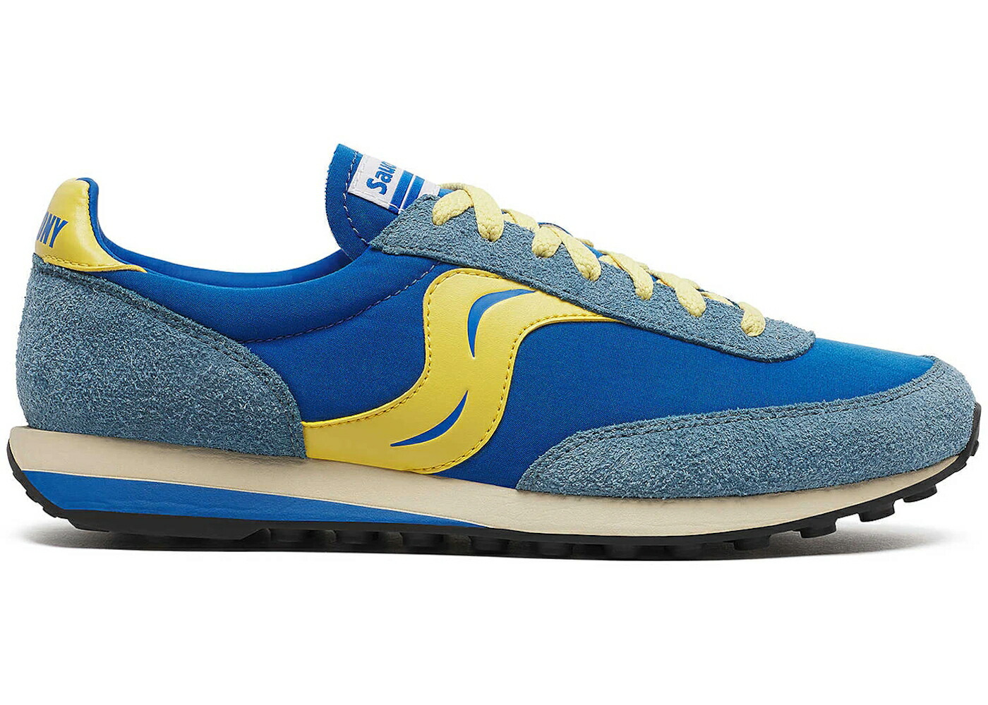 サッカニー 調教師 青碧 青色 スニーカー メンズ SAUCONY TRAINER 80 ORIGINAL BLUE MUSTARD / BLUE MUSTARD 靴-スニーカー-メンズ靴