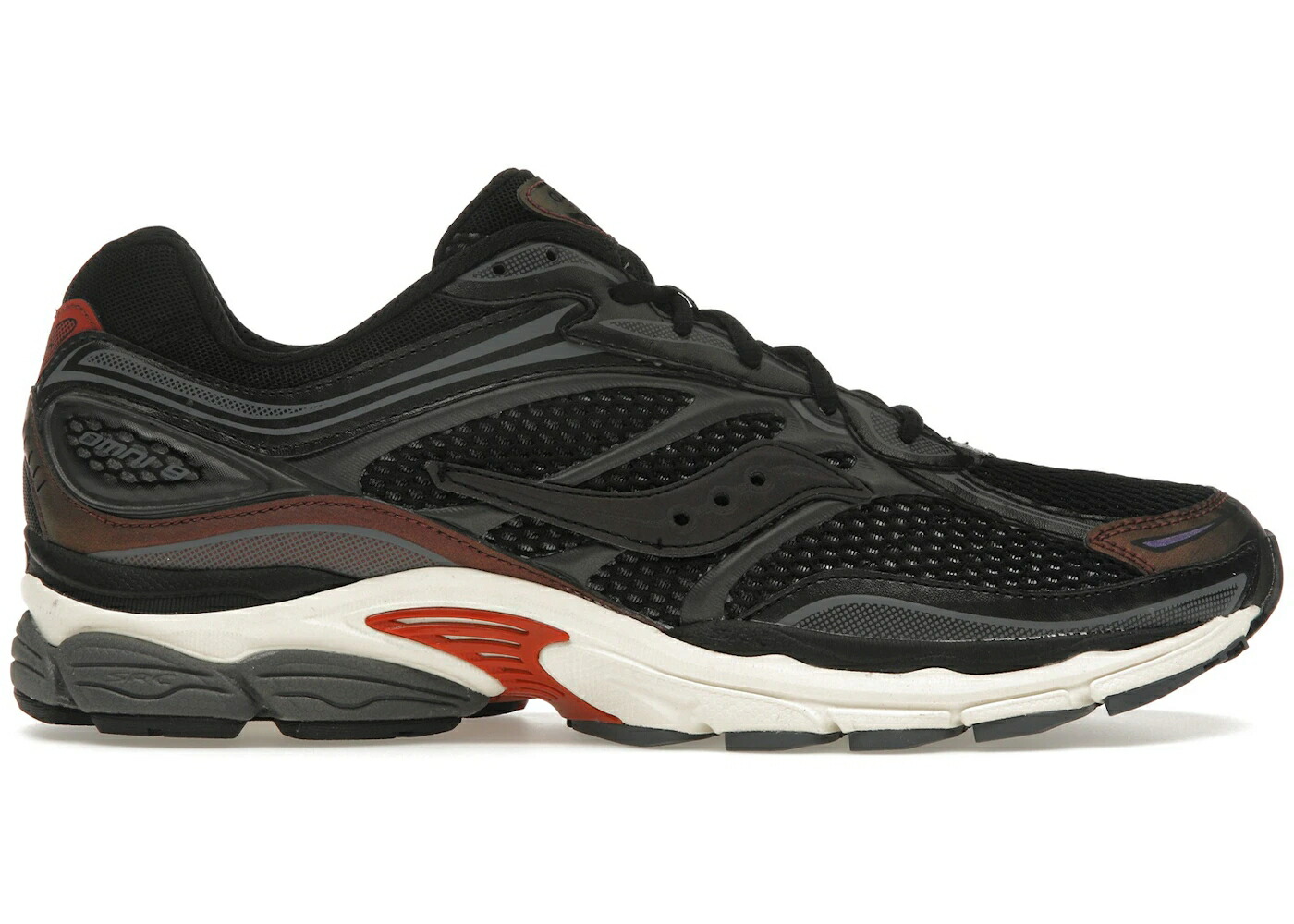 サッカニー 黒いこと 黒いこと 赤銅色 赤銅色 スニーカー メンズ SAUCONY PROGRID OMNI 9 OG DISRUPT PACK BLACK / BLACK BROWN メンズ靴-靴