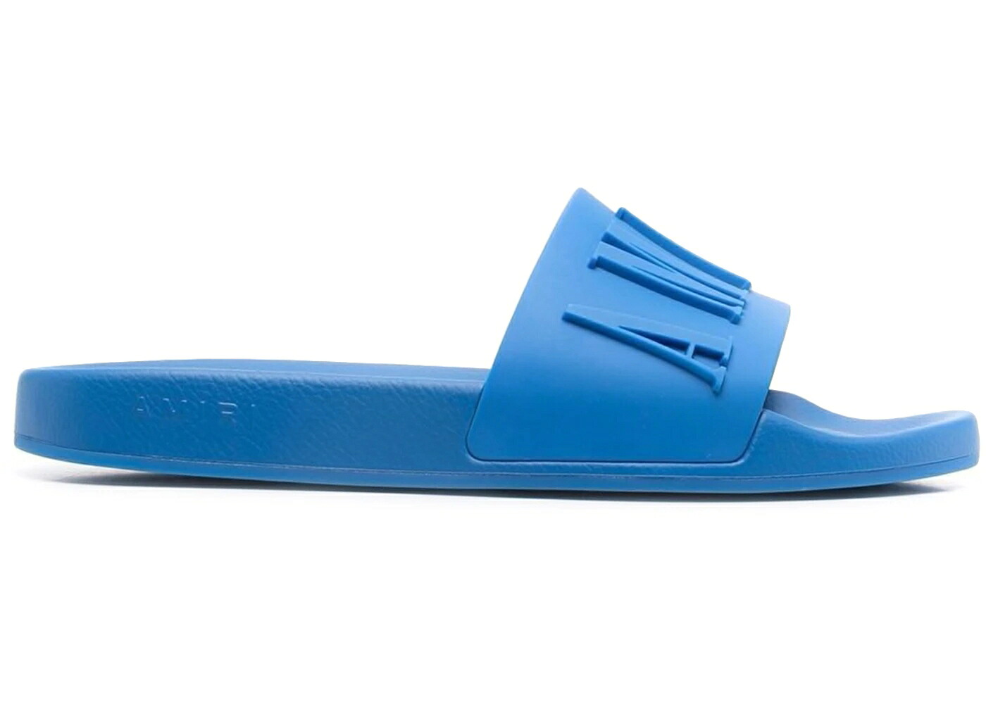 アミリ プール サンダル 青色 ブルー スニーカー メンズ AMIRI POOL SLIDE DEBOSSED ROYAL BLUE / ROYAL BLUE ROYAL BLUE
