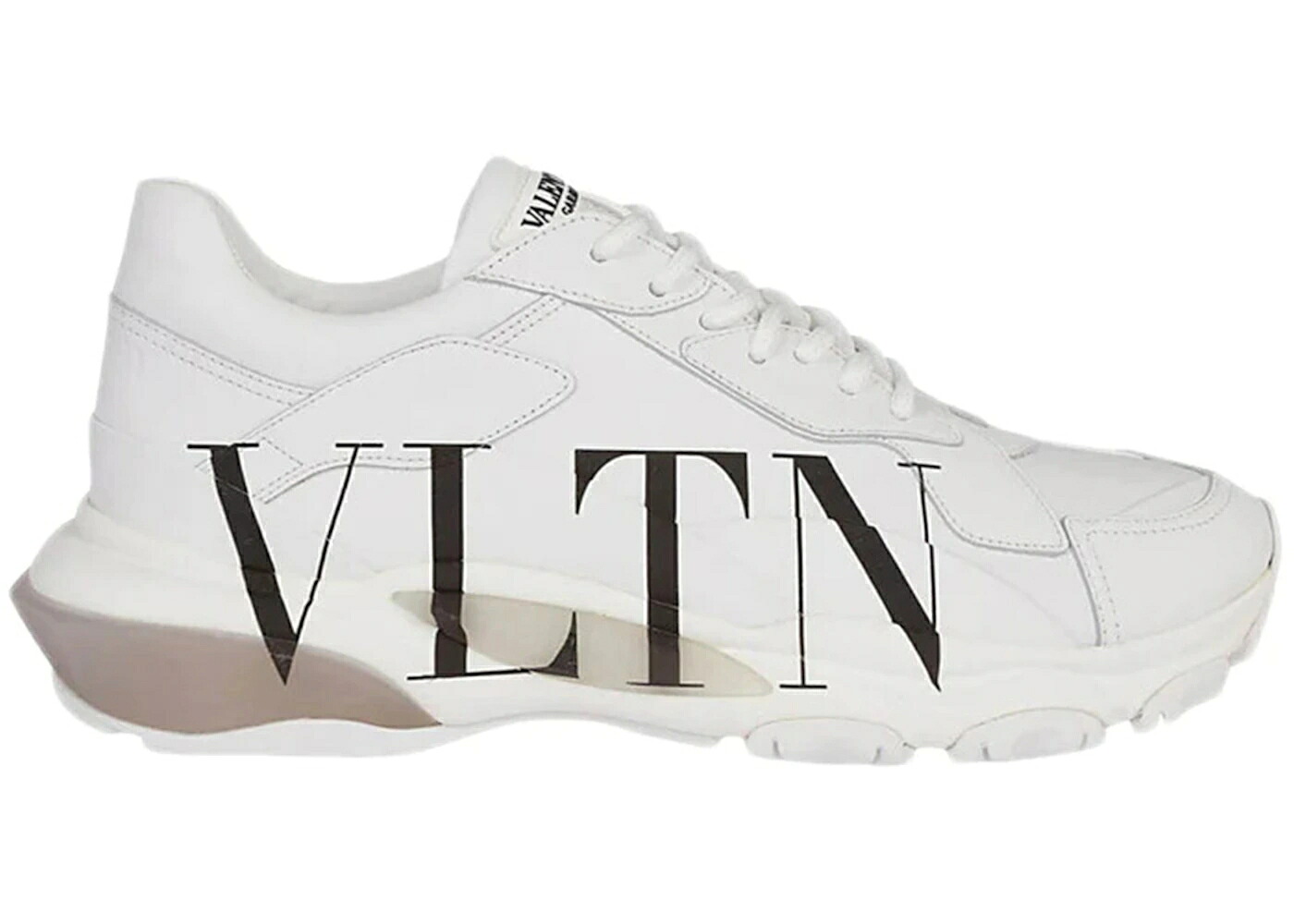 ヴァレンティノ バウンス ロゴタイプ 白いこと 白いこと 黒いこと 黒いこと スニーカー メンズ VALENTINO VLTN BOUNCE LOGO PRINT WHITE BLACK / WHITE BLACK
