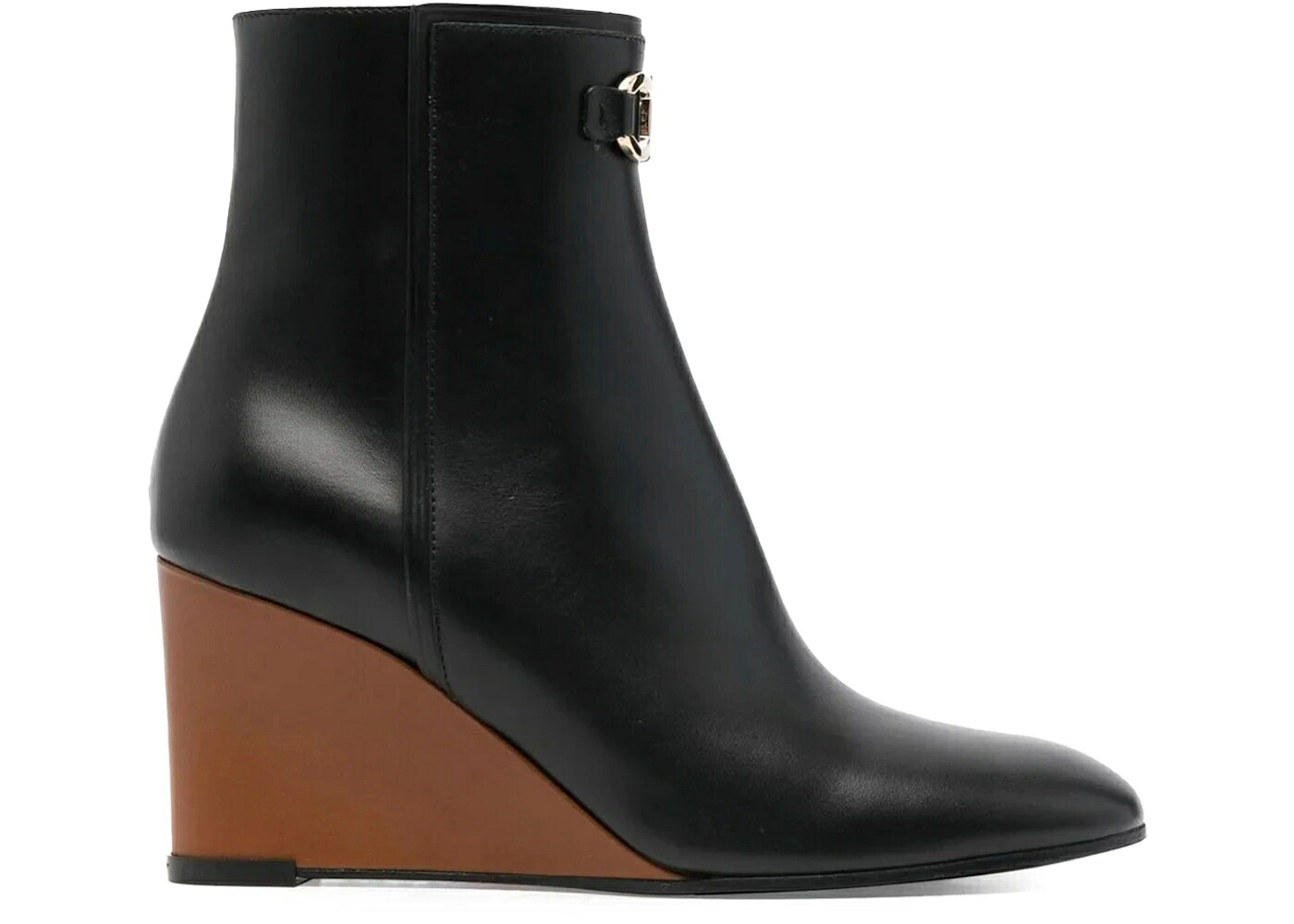 ブーツ 黒いこと 黒いこと WOMEN\u0027S スニーカー レディース FERRAGAMO 70MM WEDGE-HEEL ANKLE BOOTS BLACK (WOMEN\u0027S) /