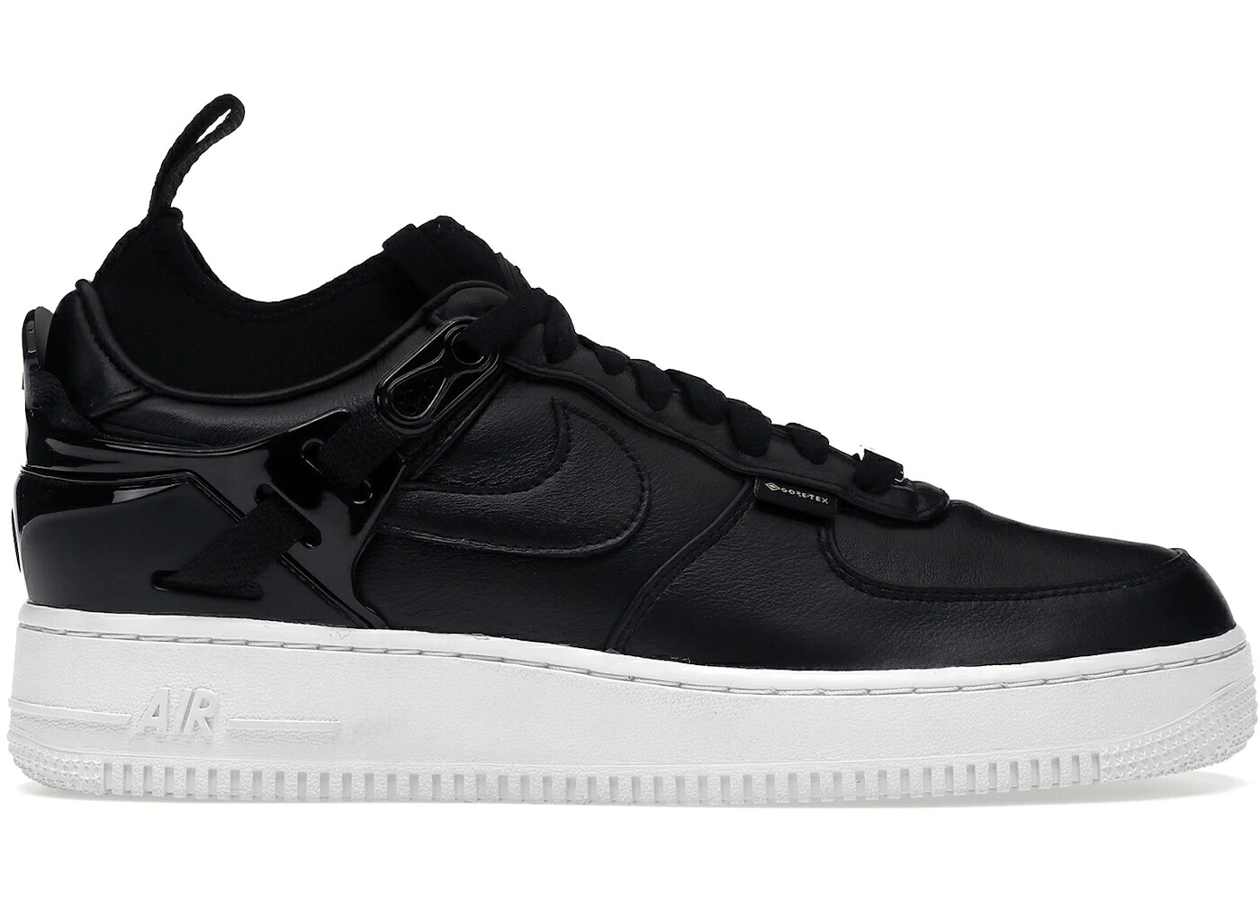ナイキ アンダー覆いかぶせる 黒いこと 黒いこと 白いこと 白いこと 空軍 スニーカー メンズ NIKE AIR FORCE 1 LOW SP UNDERCOVER BLACK / BLACK BLACK WHITE