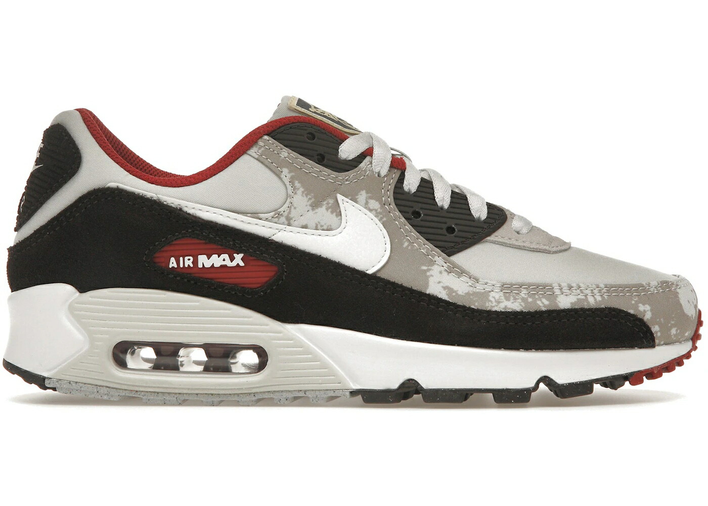 ナイキ マックス 白色 ホワイト カーキ エアマックス スニーカー メンズ NIKE AIR MAX 90 SOCIAL FC / LIGHT BONE SUMMIT WHITE KHAKI