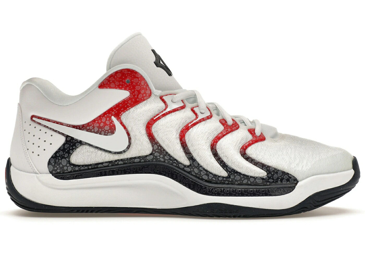 ナイキ 白色 ホワイト 赤 レッド スニーカー メンズ NIKE KD 17 USA / WHITE OBSIDIAN UNIVERSITY RED 54,180円