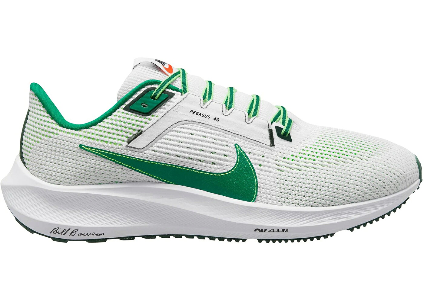 ナイキ ズーム ペガサス プレミアム 白色 ホワイト 緑 グリーン ストライク ズームペガサス スニーカー メンズ NIKE AIR ZOOM PEGASUS 40 PREMIUM BILL BOWERMAN / WHITE FIR GREEN STRIKE MALACHITE 40,885円