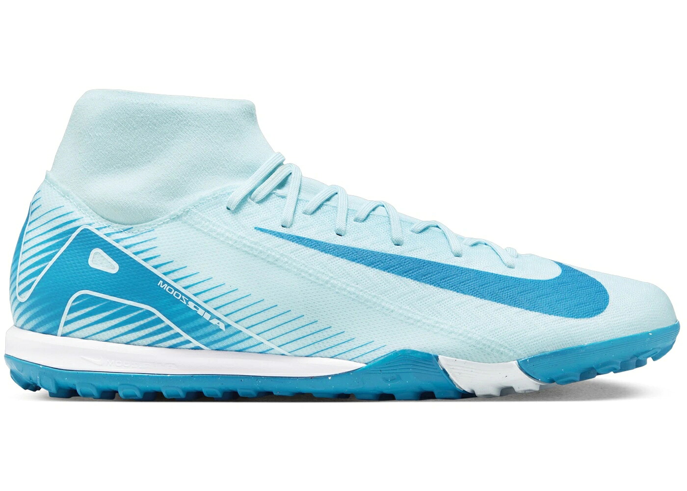ナイキ アカデミー 青色 ブルー スニーカー メンズ NIKE MERCURIAL SUPERFLY 10 ACADEMY TF GLACIER BLUE ORBIT / GLACIER BLUE BLUE ORBIT