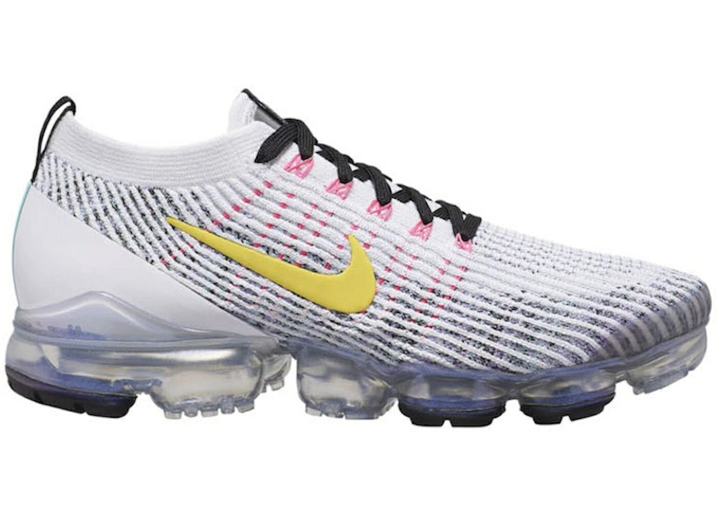 ナイキ 白色 ホワイト ダイナミック 黄色 イエロー エアヴェイパーマックス スニーカー メンズ NIKE AIR VAPORMAX 3 WHITE DYNAMIC YELLOW / WHITE DYNAMIC YELLOW HYPER