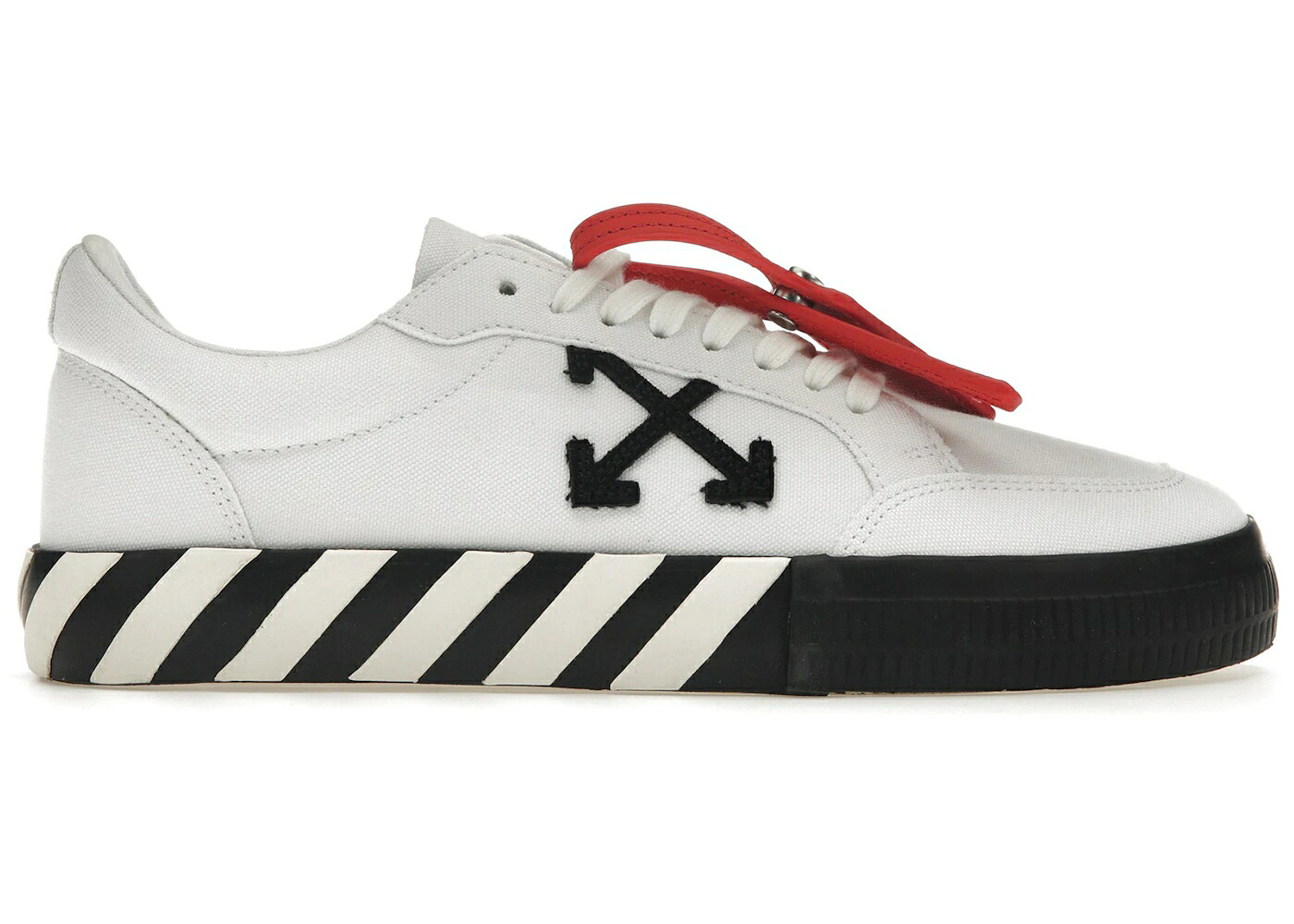 象牙色 白いこと 白いこと 黒いこと 黒いこと スニーカー メンズ OFF-WHITE VULCANIZED LOW CANVAS WHITE BLACK ICE / WHITE BLACK ICE